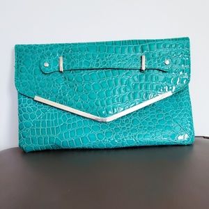Teal Clutch by Charming Charlie